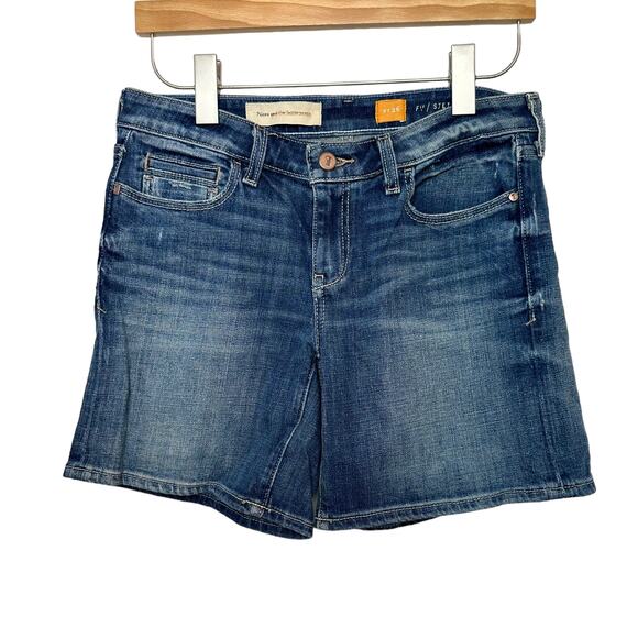 Anthropologie Pilcro and the Letter Press Jean Shorts Stet Trip Mid Rise 26 - Picture 2 of 8